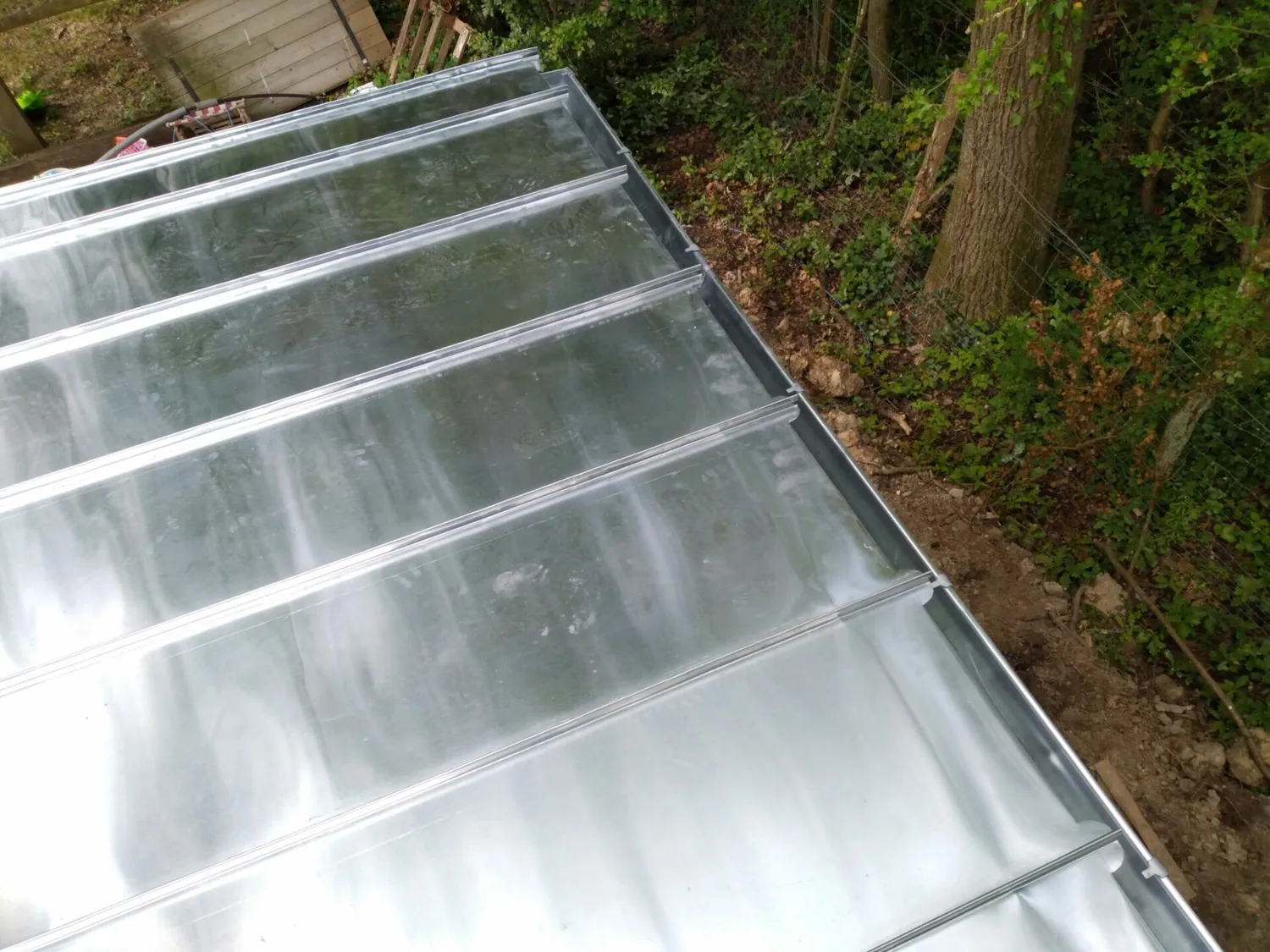 pose de velux plesse