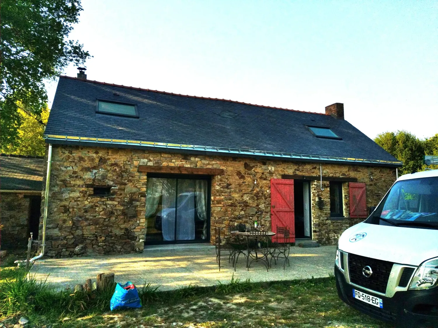 pose de velux pont chateau